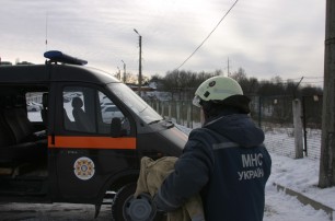 В Полтаве спасли от обморожения выпь