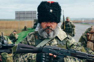 В бою в Славянске тяжело ранили казака-ополченца Бабая - СМИ