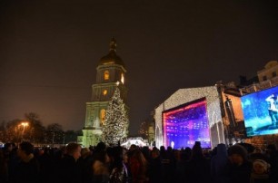 В новогоднюю ночь центр Киева перекроют