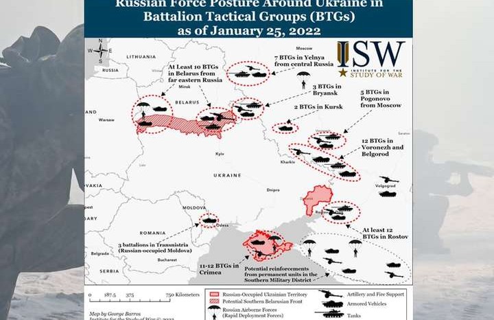 Ймовірний план Путіна в Україні: оновлений прогноз Вашингтонського Інституту дослідження війн