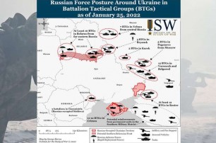 Ймовірний план Путіна в Україні: оновлений прогноз Вашингтонського Інституту дослідження війн