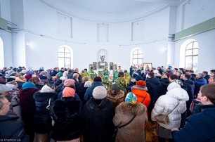 В Харькове совершили первую за 100 лет литургию в университетском храме УПЦ