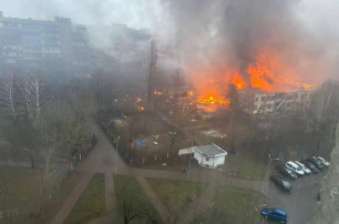 Унаслідок падіння вертольота у Броварах загинуло двоє дітей та керівництво МВС